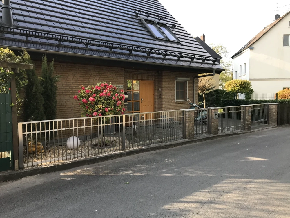 zäune aus metall